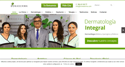 Desktop Screenshot of bonaderma.com