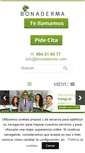 Mobile Screenshot of bonaderma.com